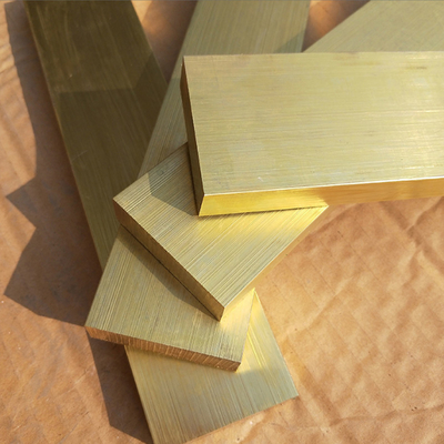 H62 2mm 3mm Brass Solid Copper Sheets Corrosion Resistance BA