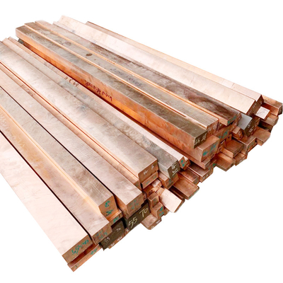AISI Square Brass And Copper Bars 3m Cold Rolled H68 H70
