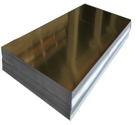 1035 Mirror Aluminium Sheet Cold Rolled Plate Anodizing 2500mm For Building Industry