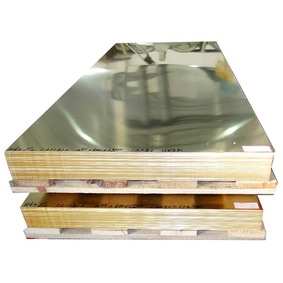 C2800 C2801 Decorative Copper Sheet Plate 0.1mm Bright Surface